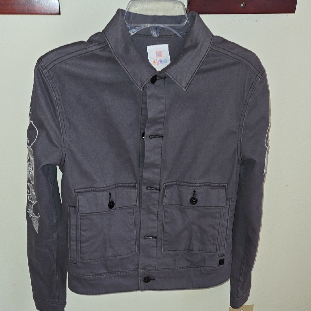 Gray Jean Jacket - image 1